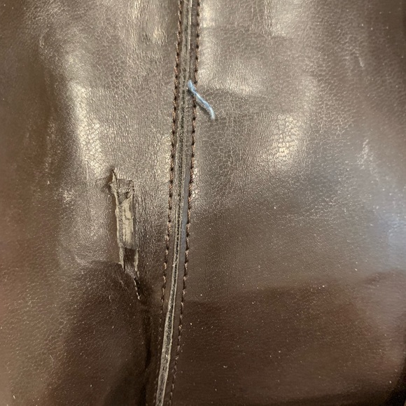 EUC Suede Wedged Boot - Picture 4 of 5